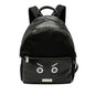 Fendi Face Leather Nylon Backpack