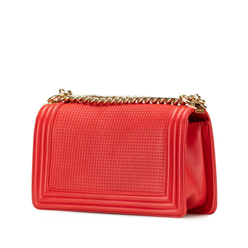 Chanel Boy Lambskin Shoulder Bag Style 7