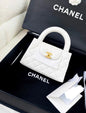 Chanel Kelly White Shoulder Bag
