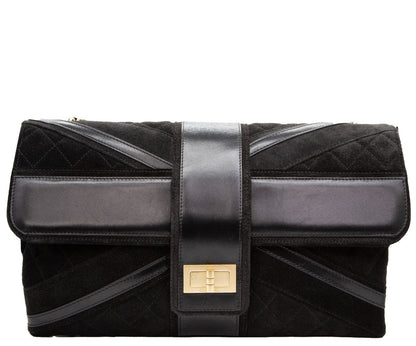 Chanel Black Union Jack Reissue Flap Bag