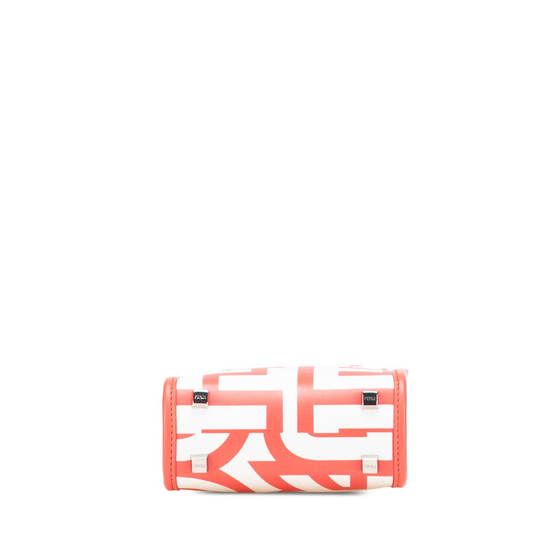 Fendi Sunshine Leather Red Tote Bag Style 10