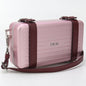 Dior Shoulder Bag Rimowa Personal Crossbody Bag Mini Trunk aluminum pink Women