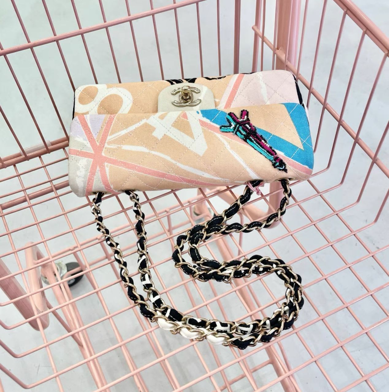 Chanel Luxury Leather Shoulder Bag Style 8