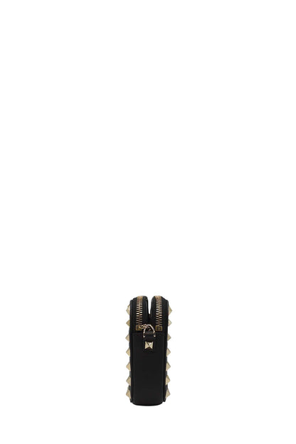 Garavani Rockstud Chain Camera Crossbody Bag Black