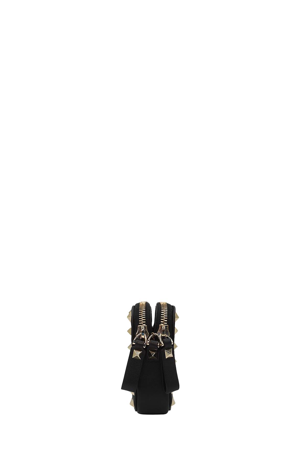 Garavani Rockstud Chain Camera Crossbody Bag Black