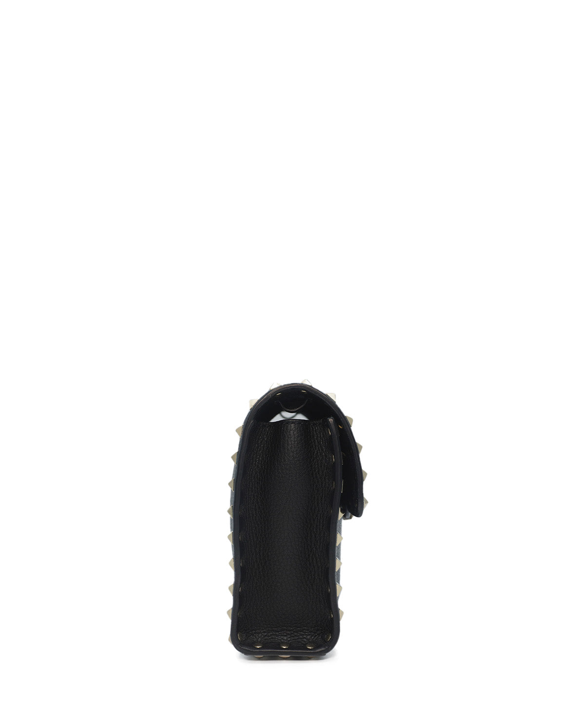 Small Rockstud Shoulder-Crossbody Bag Black