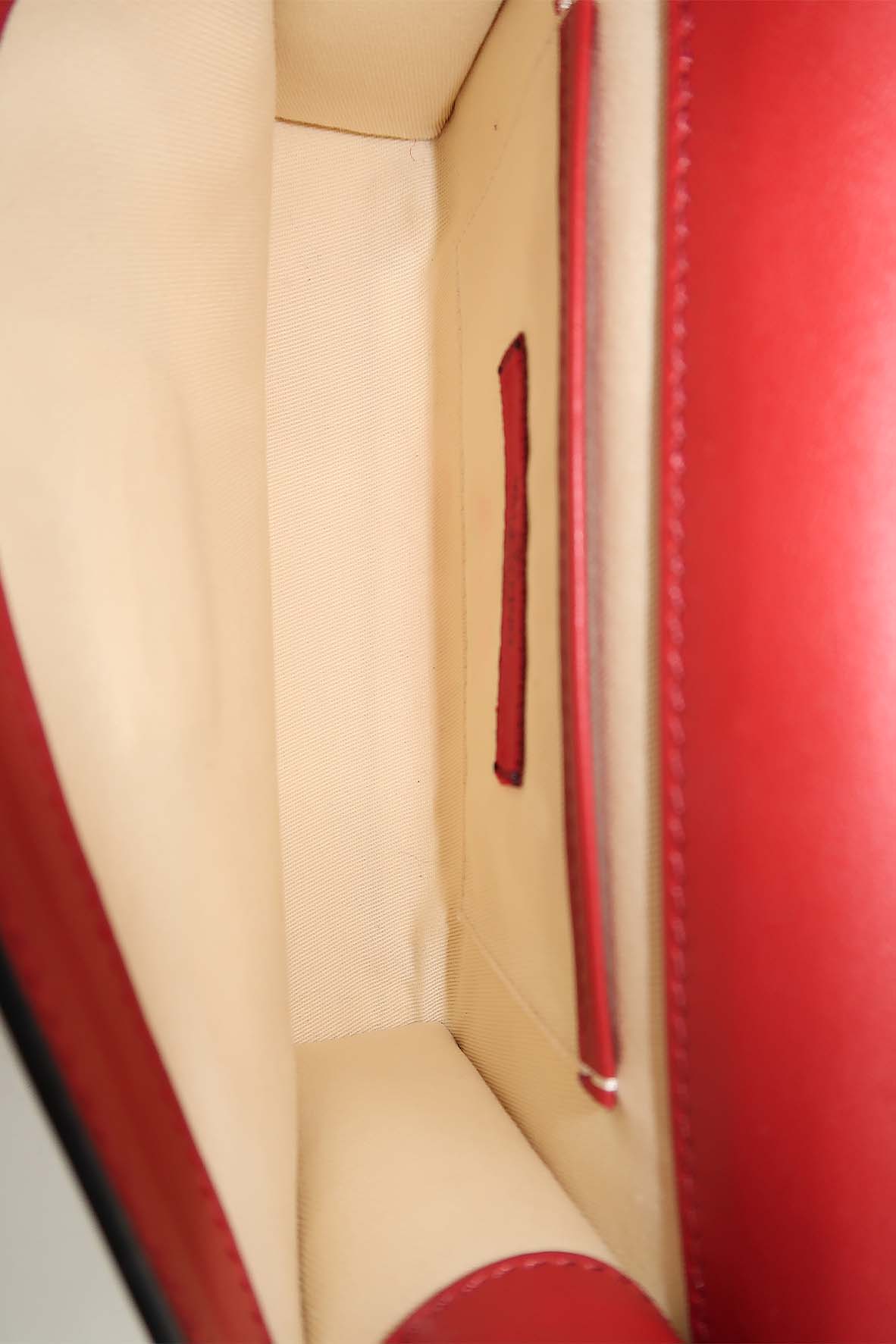 Small Rockstud Crossbody Bag Red