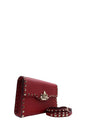 Small Rockstud Crossbody Bag Red