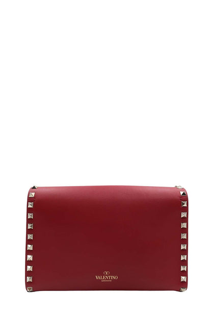 Small Rockstud Crossbody Bag Red