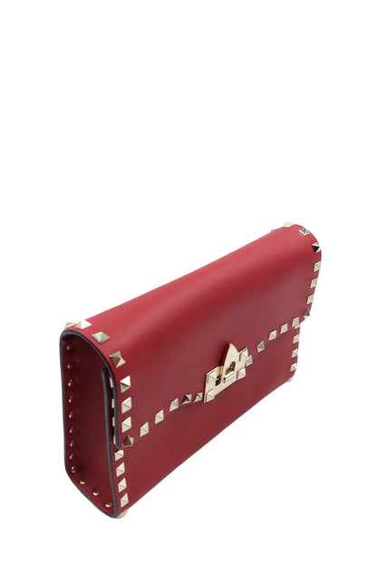 Small Rockstud Crossbody Bag Red