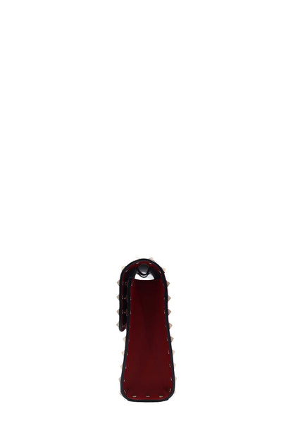 Small Rockstud Crossbody Bag Red