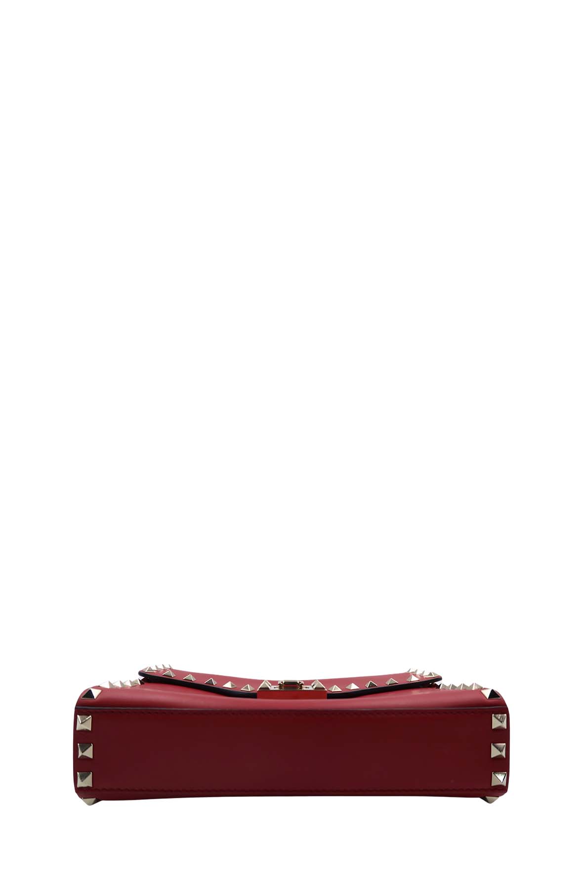 Small Rockstud Crossbody Bag Red