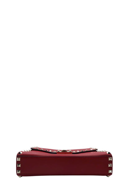Small Rockstud Crossbody Bag Red