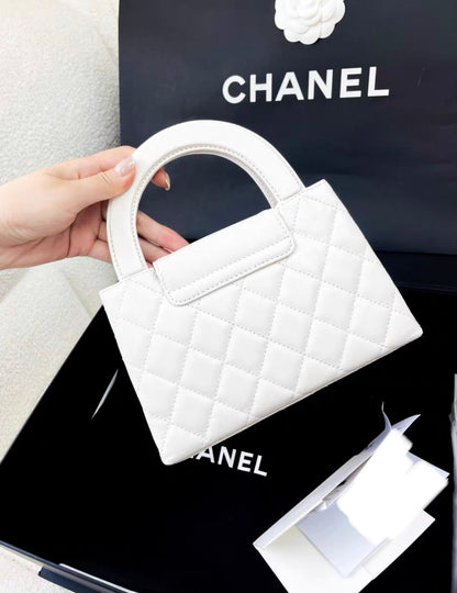 Chanel Kelly White Shoulder Bag