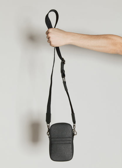 Vivienne Westwood Men Saffiano Phone Crossbody Bag