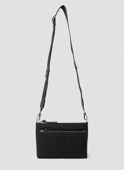 Vivienne Westwood Men Penny Double Pouch Crossbody Bag