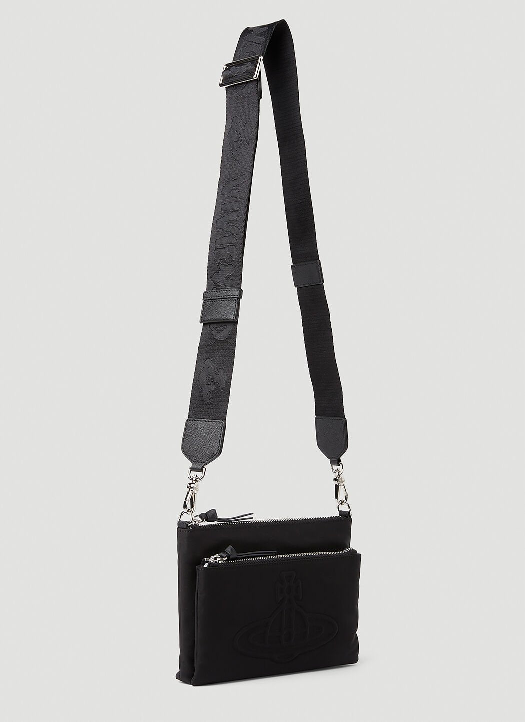 Vivienne Westwood Men Penny Double Pouch Crossbody Bag