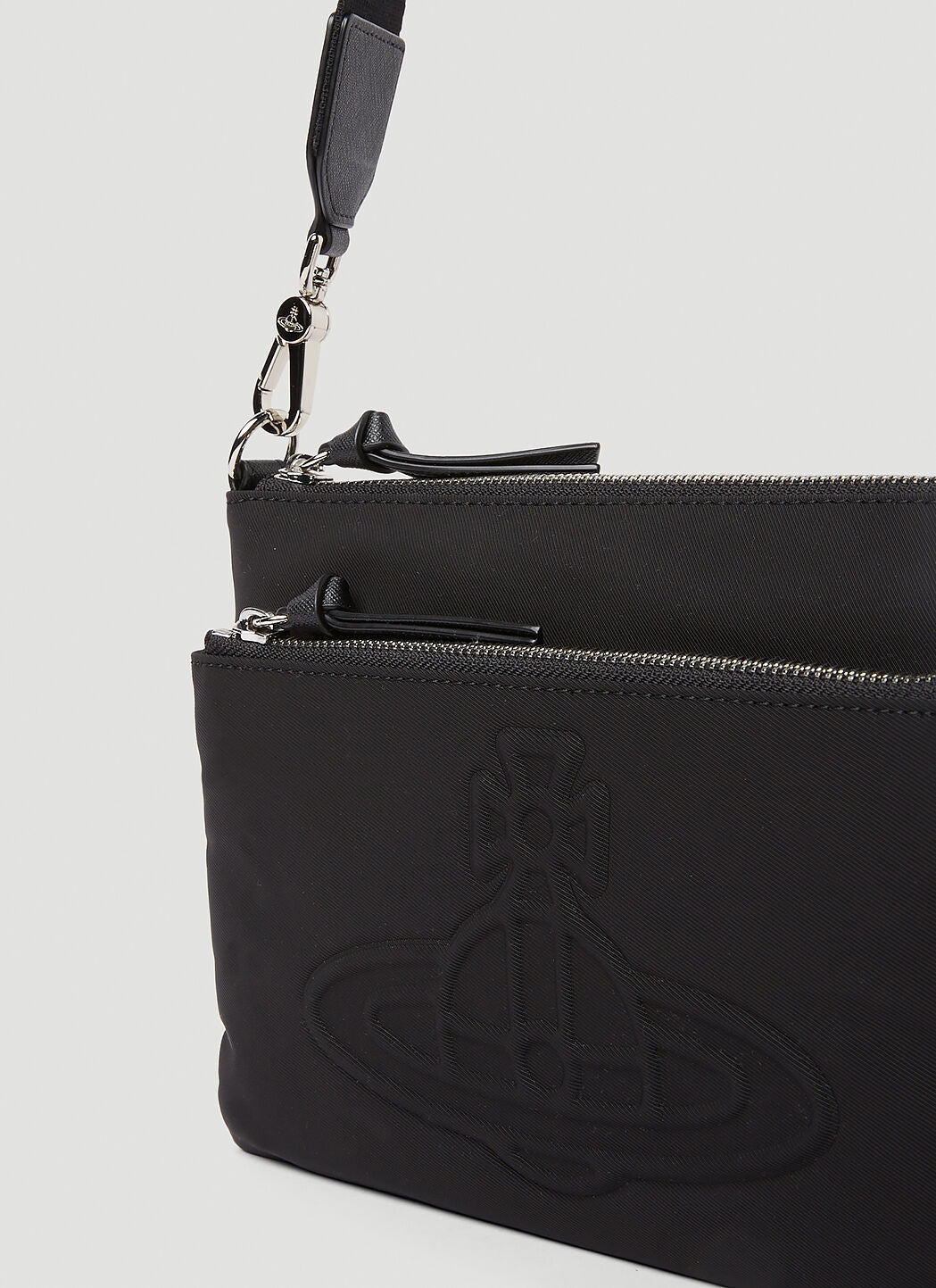 Vivienne Westwood Men Penny Double Pouch Crossbody Bag