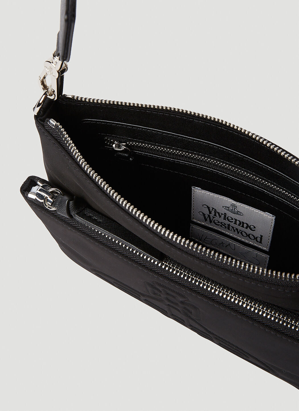 Vivienne Westwood Men Penny Double Pouch Crossbody Bag