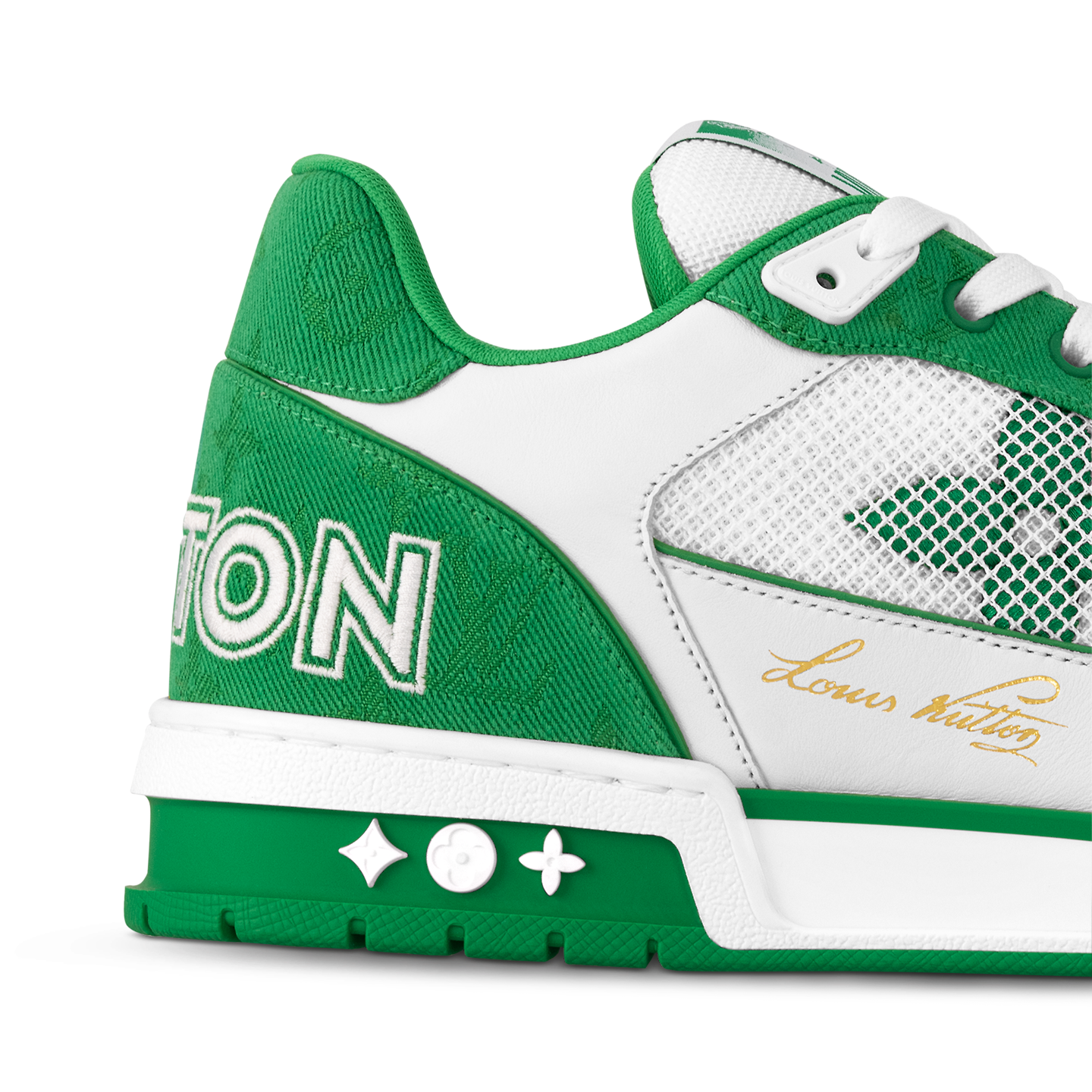 Louis Vuitton LV Trainer Sneaker ‘Green Mesh’