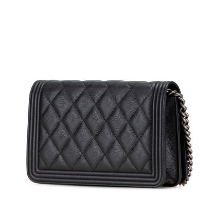 Chanel Boy Caviar Shoulder Bag Style 8