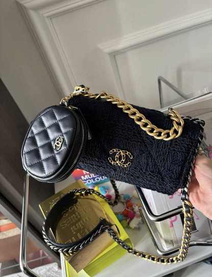 Chanel Chanel 19 Leather Shoulder Bag Style 3