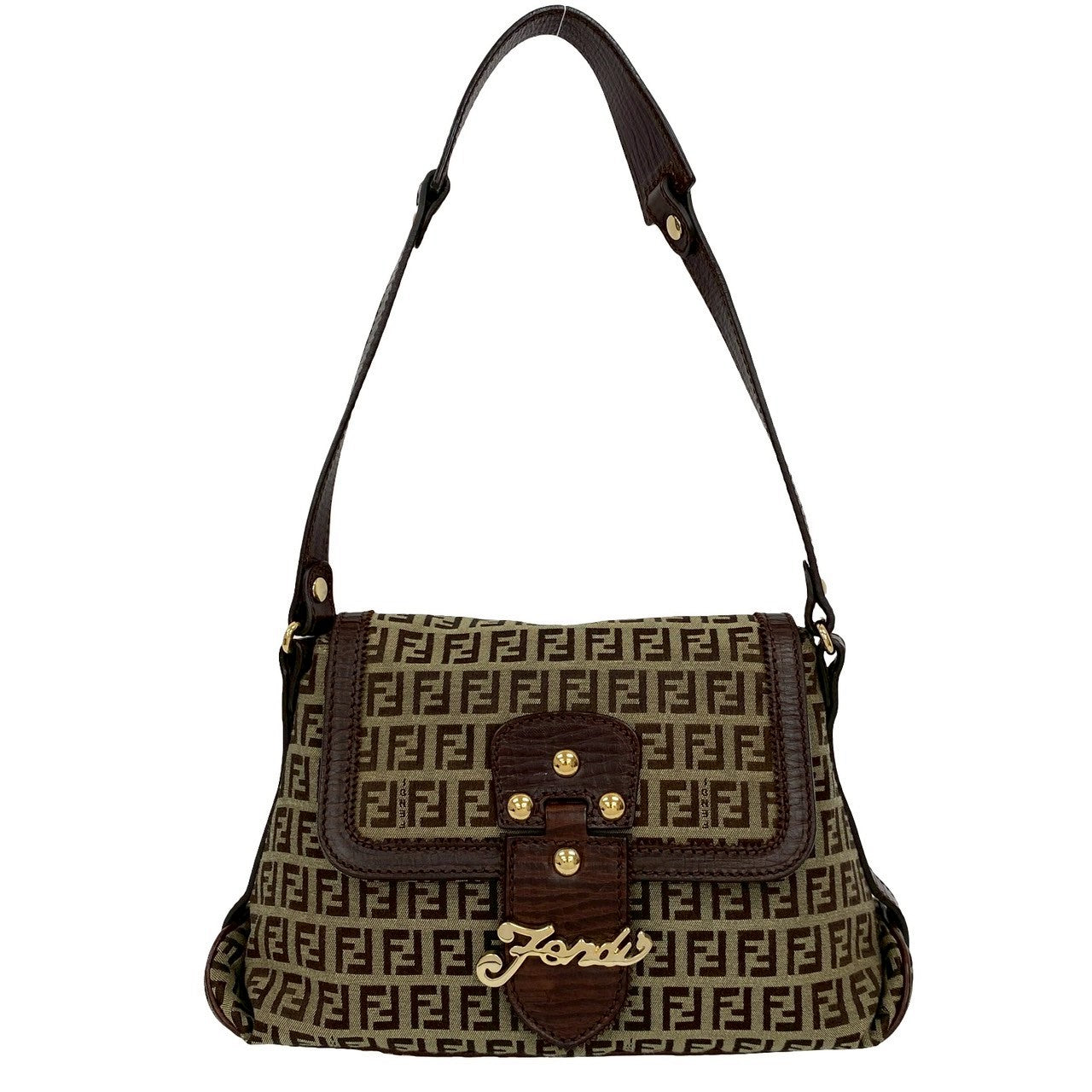 Fendi Peekaboo Leather Red Handbag Style 39