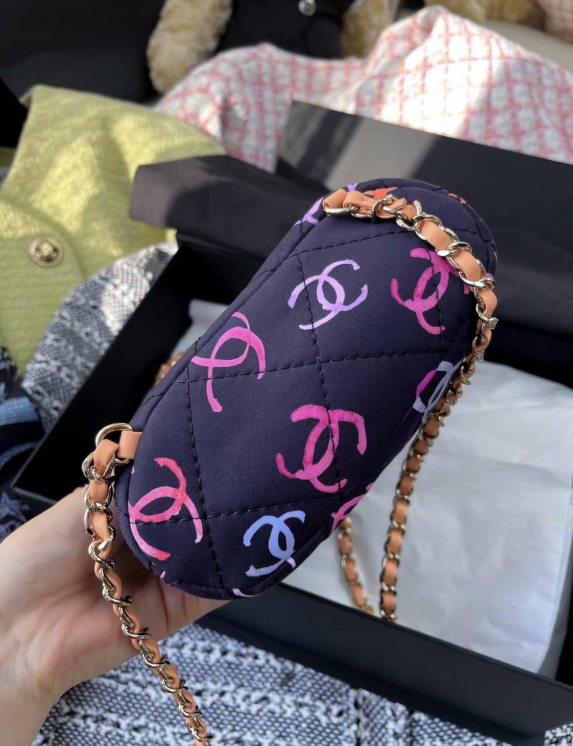 Chanel Luxury Leather Black Backpack