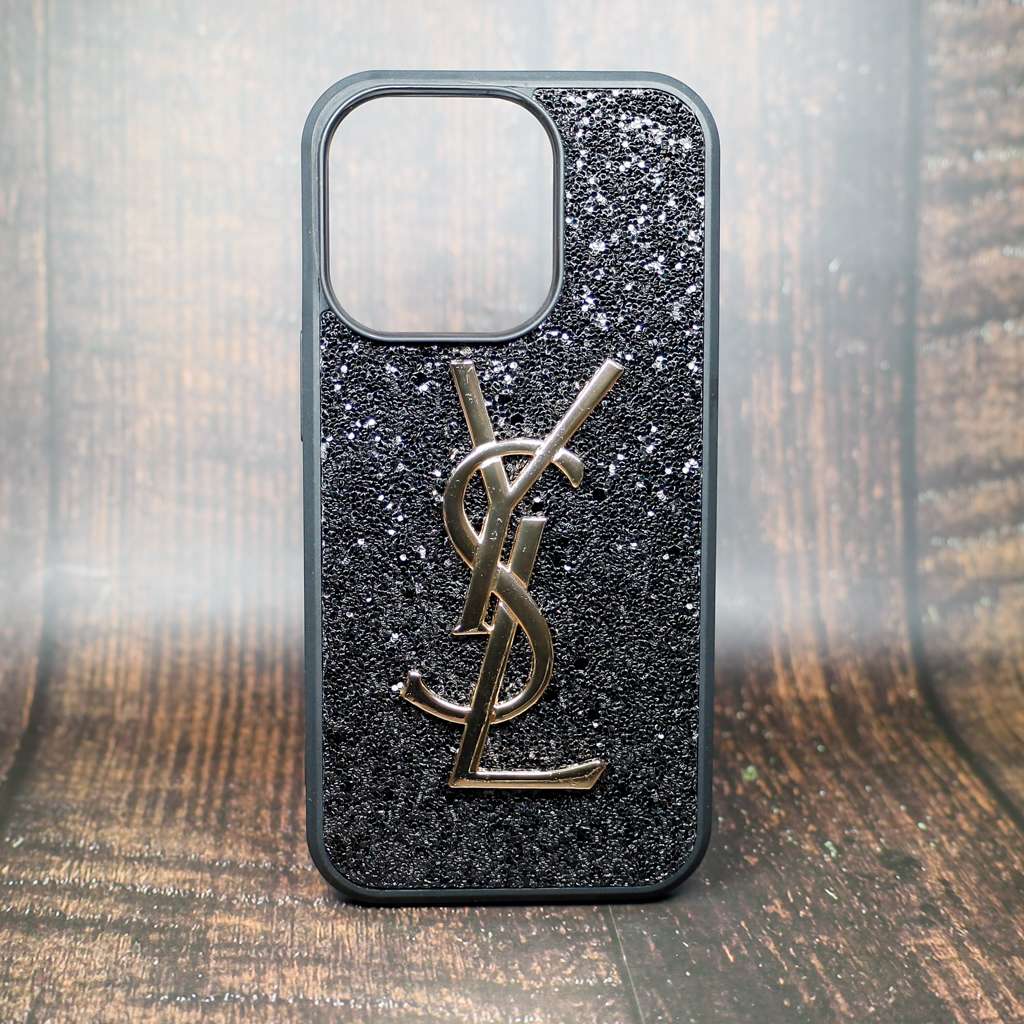 YSL Phone Case Gravy Rhinestones