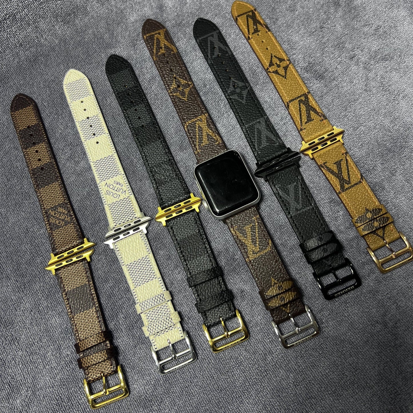 Recycled LV Apple watch band AW-LV12