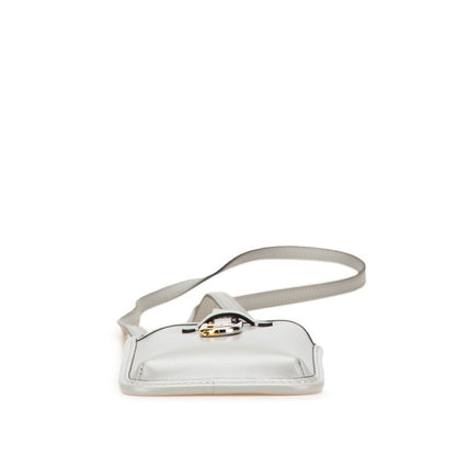 Fendi Leather Red Shoulder Bag Style 19