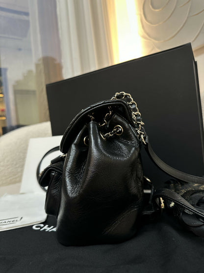 Chanel 22C Shiny Calfskin Backpack