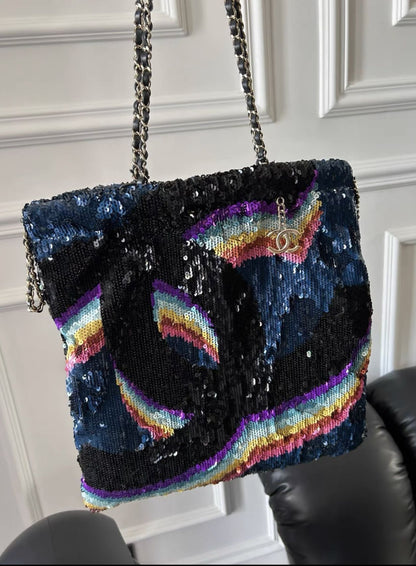 Chanel Luxury Leather Tote Bag Style 5