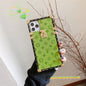 Vintage embossed square phone case For samsung
