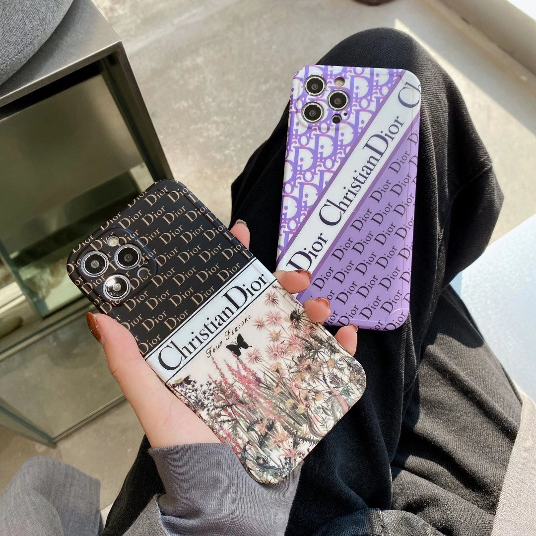 Stitching pattern soft phone case