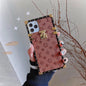 Vintage embossed square phone case