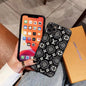 Thin velvet letter phone case