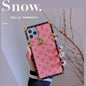 Vintage embossed square phone case