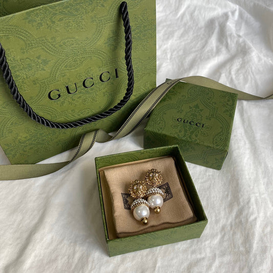 Pearl earrings