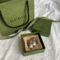 Pearl earrings