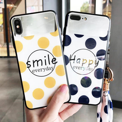 Fashion Makeup Mirror Back Cover - LVCASE