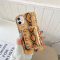 Crocodile pattern stand phone case