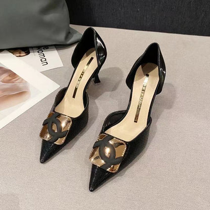 Fashion New CC pointed toe high heels
