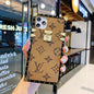 Luxury Vintage pattern square phone case for iphone
