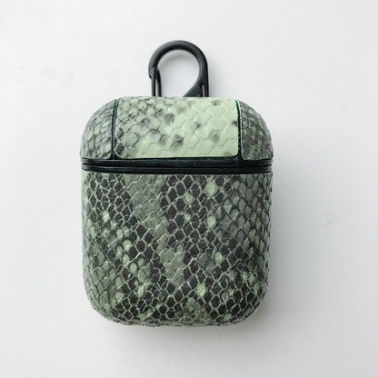 Snake skin pattern airpods case