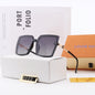 5 COLORS LETTER DECORATION TR90 SQUARE POLARIZED SUNGLASSES