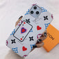 Fashion color letter phone case