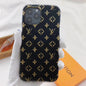 Fashion plush letter phone case