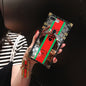 Bee square mirror phone case