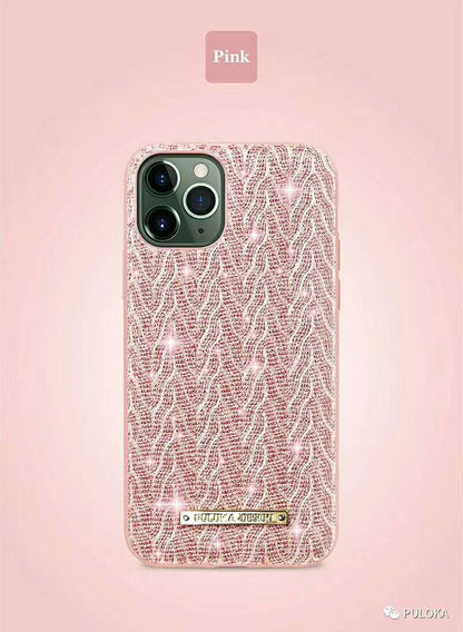Lace glitter mobile phone case
